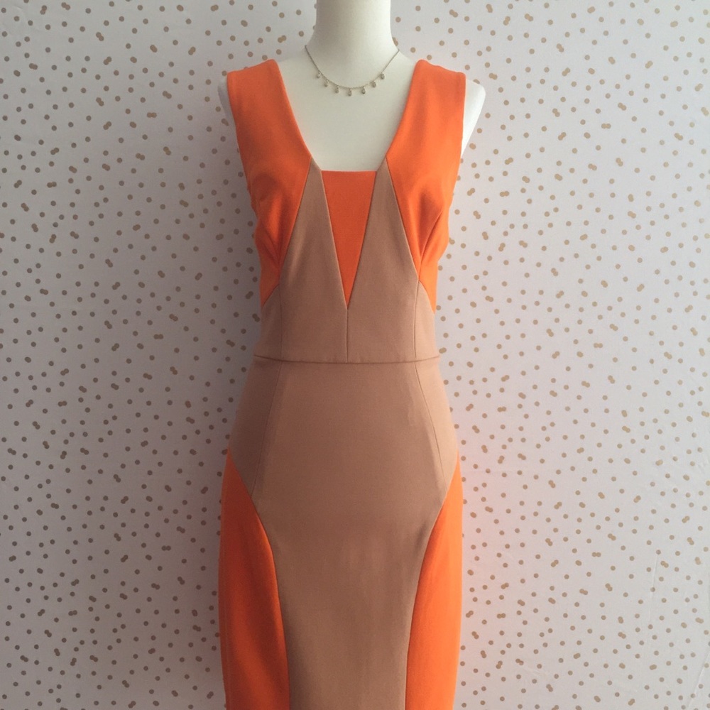 Tracy Reese Ponte Combo Shift Dress
